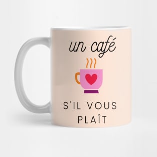 Café coffee lover French cafeteria shop Paris SVP Mug